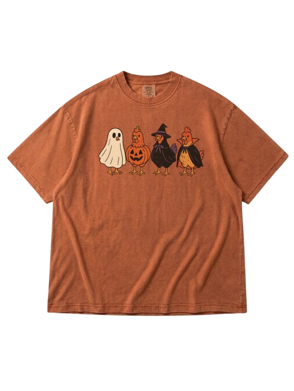Comfort Colors Yam Halloween Chick Graphic Tee